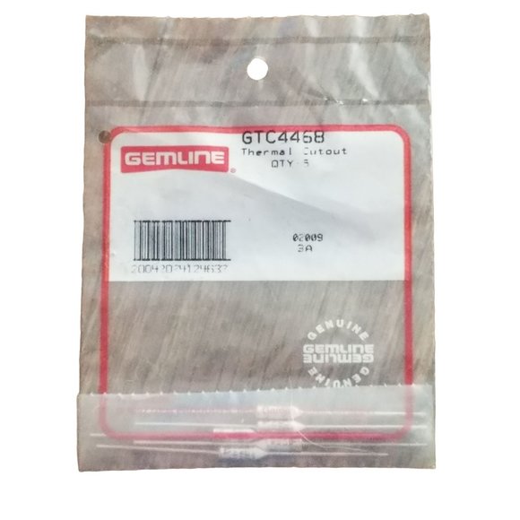 Package of 5 Fusable Link GTC4468 Gemline 468 Degrees New Sealed Furnace Heat - Picture 1 of 4